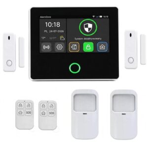 Kompletny System Alarmowy Tuya Smart Wi-Fi GSM AlarmZone P50-4G