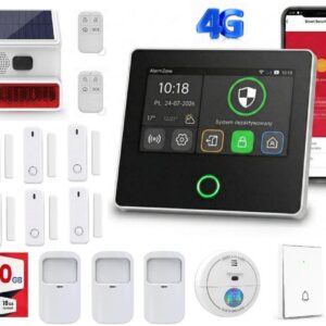 Zestaw alarmowy Tuya Smart z centralą P50 4G 3P6KDDS