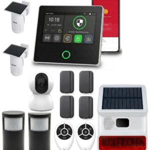 Zestaw alarmowy z centralą P50 4G 2P4KS2PS+ kamera PT6