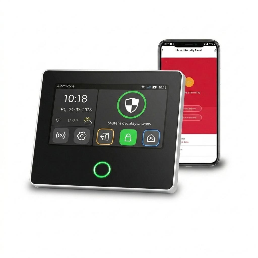 Zestaw alarmowy Tuya Smart z centralą P50 4G 7W4PCDS - obrazek 4