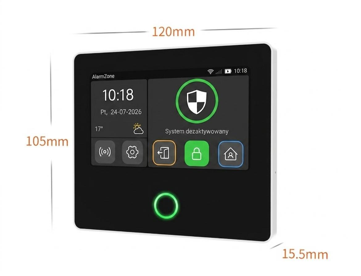 Zestaw alarmowy Tuya Smart z centralą P50 4G 7W4PCDS - obrazek 12