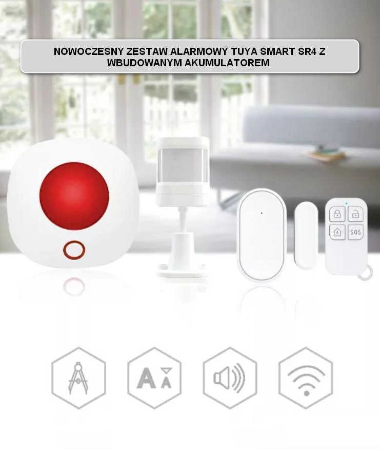 Zestaw Alarmowy S20 Tuya Smart 2K4P - obrazek 6